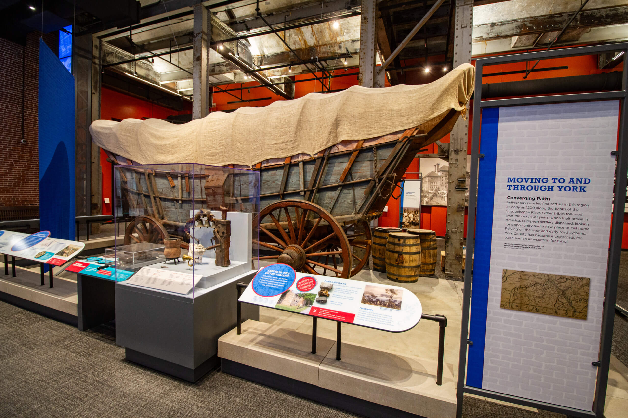 Conestoga Wagon Inside